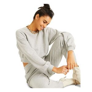 CULPOS X INC Womens Short Length Crop Top Sweatshirt